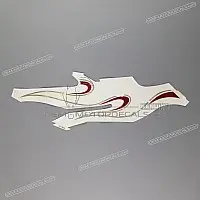 KAWASAKI Adesivo pannello laterale, lato sinistro 56067-1622
