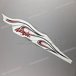 Side cowling decal, left side
