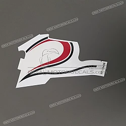 Side cowling decal, right side
