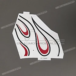 Side cowling decal, right side