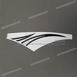Side cowling decal, right side
