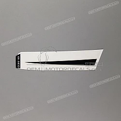 Side cowling decal, right side