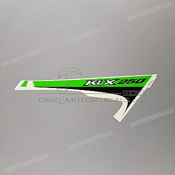 Frame cowling decal, right side