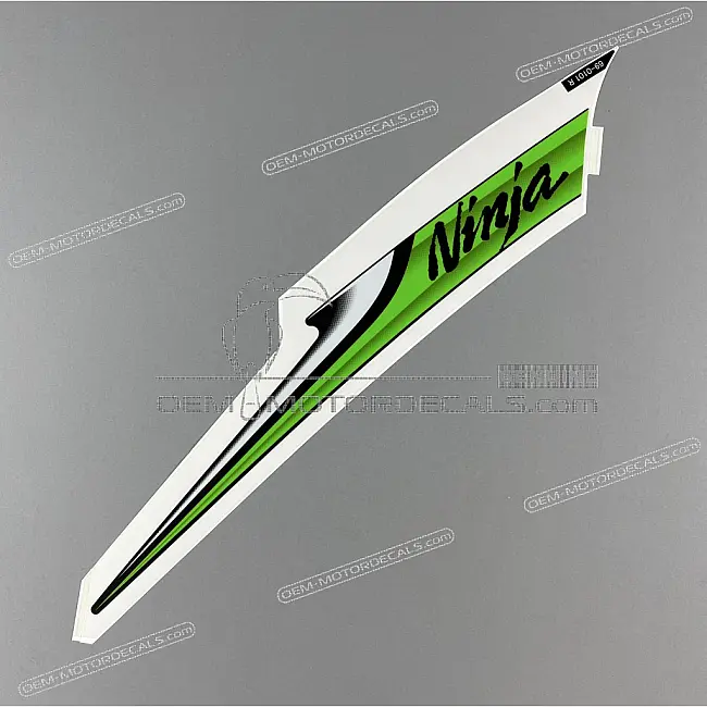 Autocollant Graphique Carénage Supérieur Kawasaki Ninja ZX-6R Côté Droit OEM 56069-0101 Décalcomanie d'usine authentique