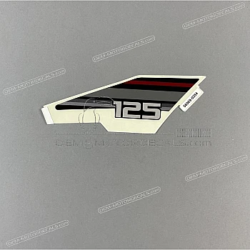Side cowling decal, right side