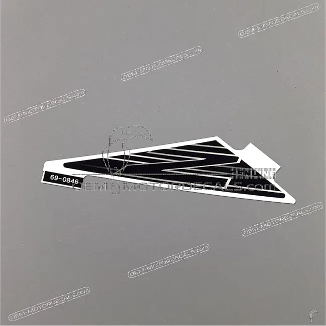 Kawasaki Z1000 Achterkuip Sticker Links OEM 560690846