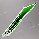 Naklejka na górną owiewkę Ninja ZX-10R, lewa strona