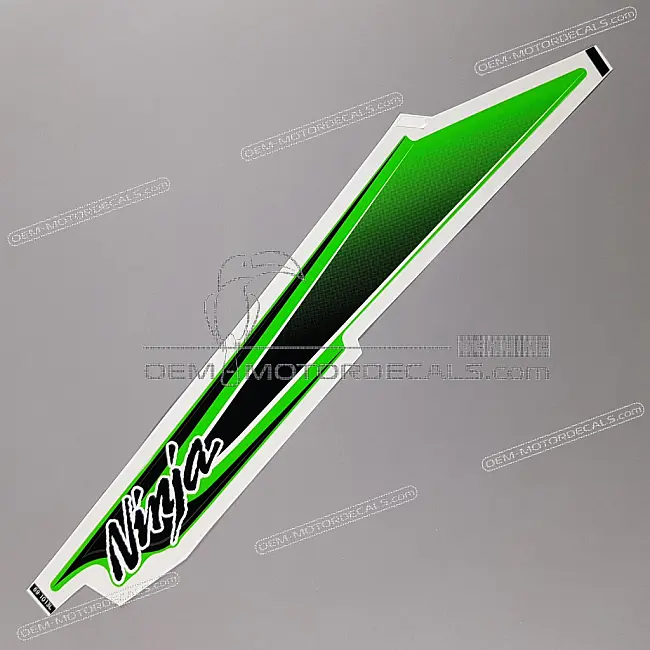Kawasaki Ninja ZX-10R Autocollant de carénage supérieur côté gauche OEM 56069-1013