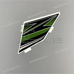 Side cowling decal, left side