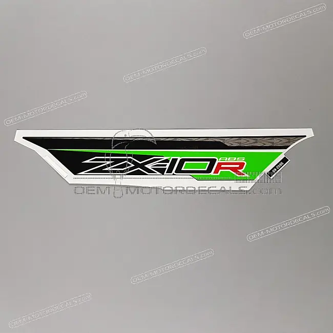 Kawasaki Ninja ZX-10R Pegatina Carenado Superior Lado Derecho OEM 560692595