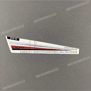 Voorspatbord sticker, rechterkant