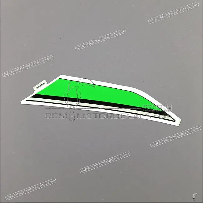 Kawasaki Ninja 300 Obere Verkleidung Ninja Aufkleber Rechte Seite OEM 56069-2703