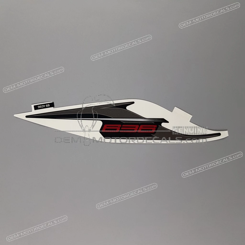 Kawasaki Ninja ZX-6R Adesivo Codone Lato Destro OEM 56069-4296
