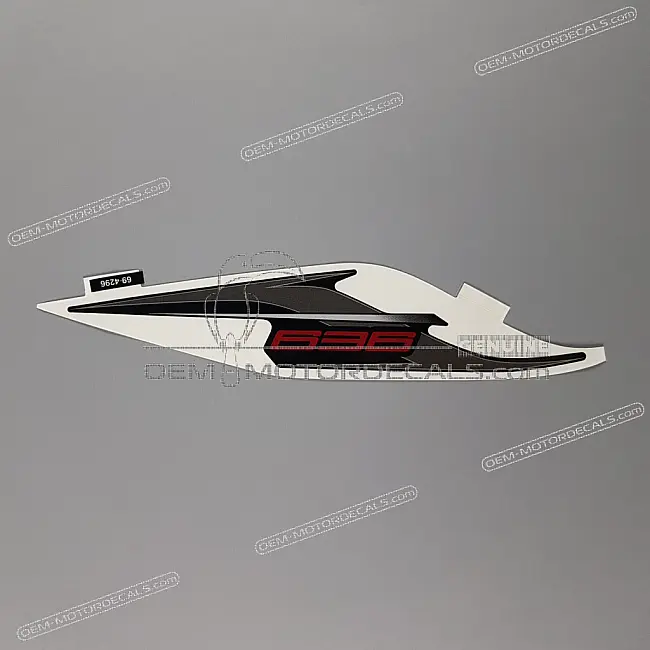 Kawasaki Ninja ZX-6R Adesivo Codone Lato Destro OEM 56069-4296