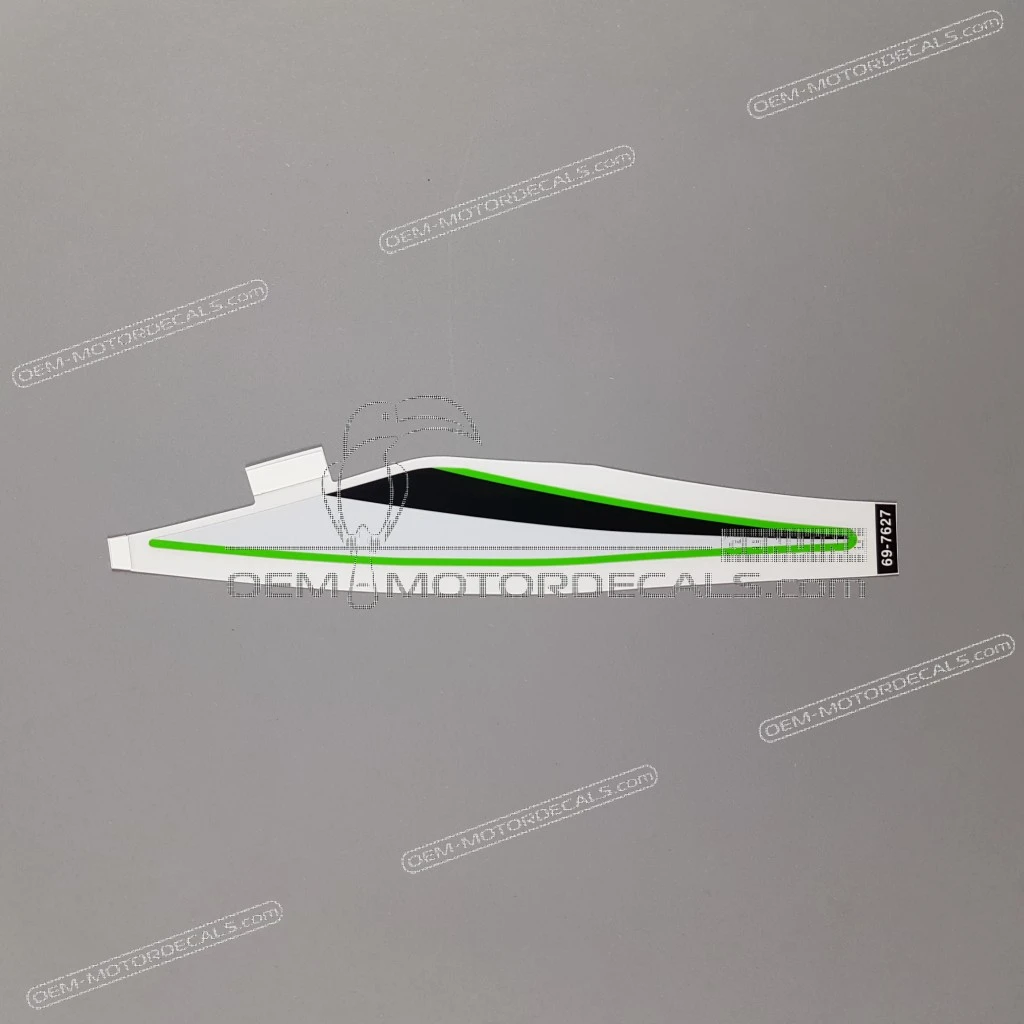 Kawasaki Ninja ZX-6R Autocollant réservoir Ninja côté droit OEM 560697627