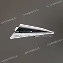 Upper cowling pattern decal, right side