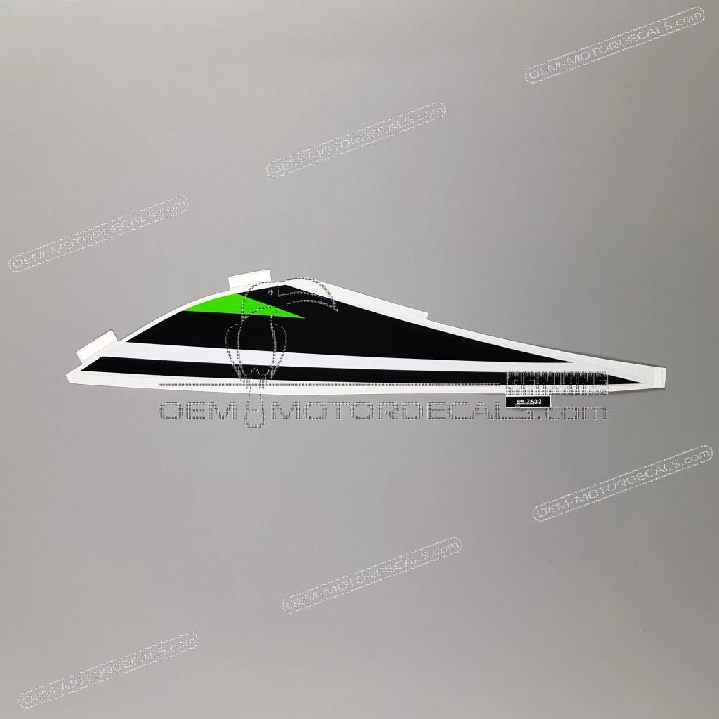 Autocollant Kawasaki Ninja ZX-6R flanc de carénage supérieur droit OEM 560697632