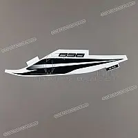 KAWASAKI Ninja ZX-6R Tail Cover Pattern, Left Side 56069-7636