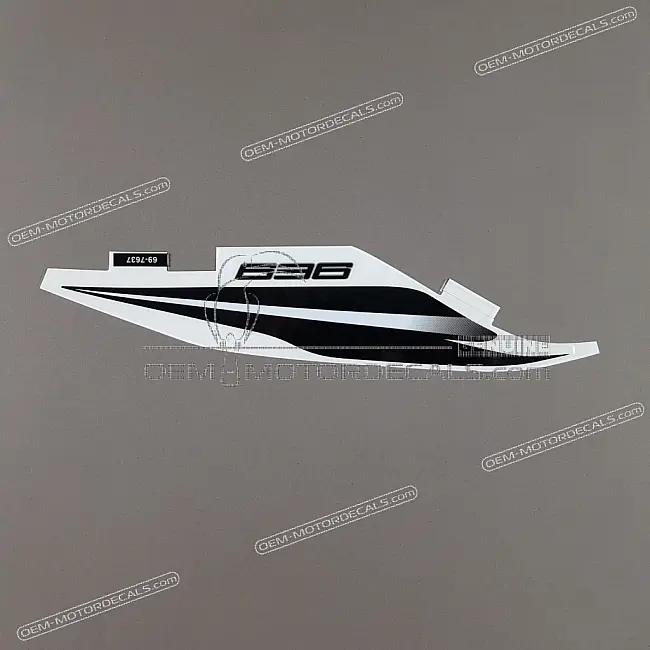Kawasaki Ninja ZX-6R Autocollant carénage arrière côté droit OEM 56069-7637