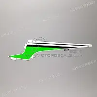 KAWASAKI Ninja ZX-6R Lower Fairing Graphic, Right Side 56069-7639