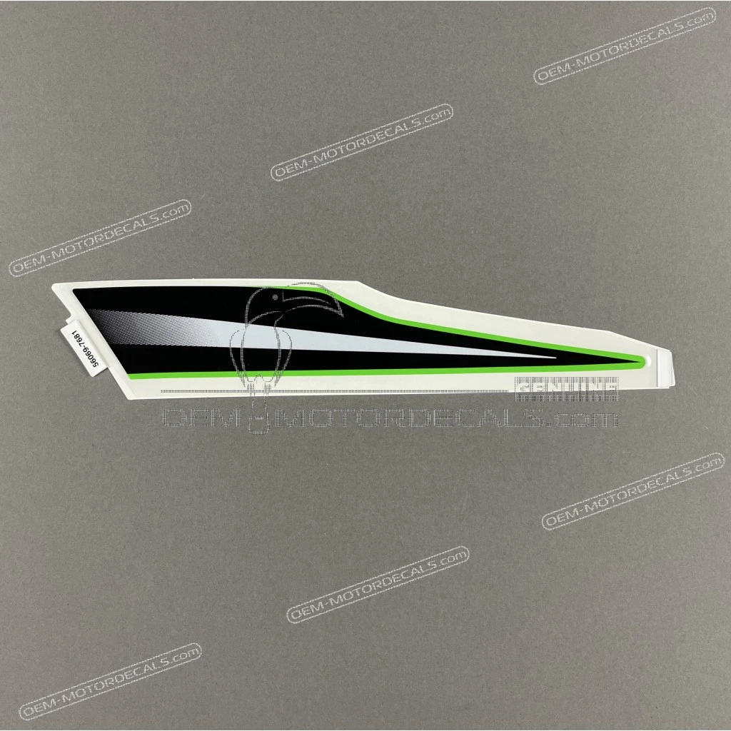 Autocollant de couvre-selle arrière droit Kawasaki Ninja 300 OEM 560697681