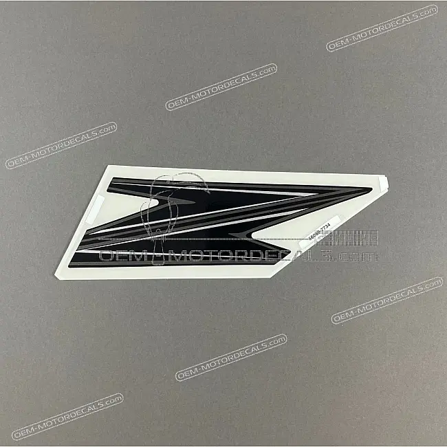 Kawasaki Z800 Adesivo Convogliatore Radiatore Lato Sinistro OEM 560697734