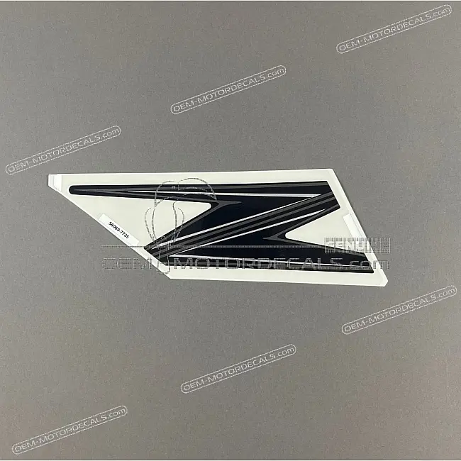 Kawasaki Z800 Adesivo Convogliatore Radiatore Lato Destro OEM 560697735