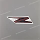 Kawasaki Z800 Kühlerverkleidungsaufkleber Grafik rechte Seite Original OEM 560697737