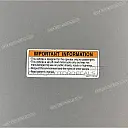 Etiqueta de precaución
