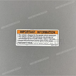 Etykieta ostrzegawcza