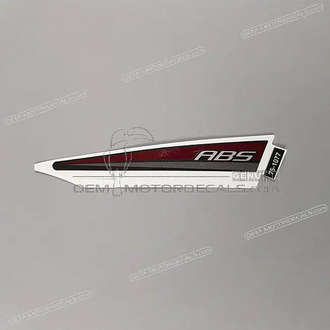 Kawasaki Z1000 Front Fender Graphic Left Side OEM 560751077