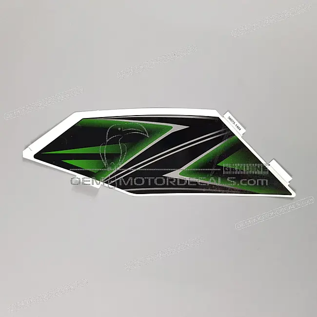 Motivo grafica convogliatore radiatore Kawasaki Z300 lato destro superiore OEM 56075-1484
