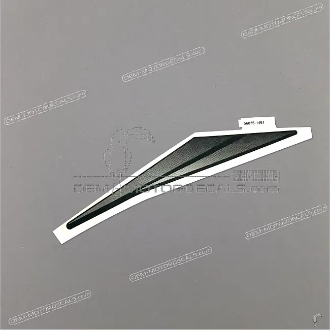 Kawasaki Z300 Grafica Convogliatore Radiatore Inferiore Sinistra OEM 56075-1491
