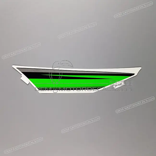 Autocollant supérieur de flanc de carénage Ninja Kawasaki Ninja 300 OEM 560751524