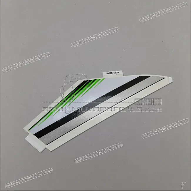 Autocollant Kawasaki Ninja 300 Carénage Supérieur Motif Ninja Côté Gauche OEM 560751525