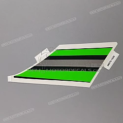Frame cowling decal, right side