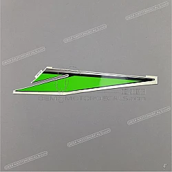 Belly pan decal, right side