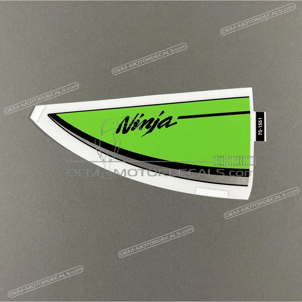 Autocollant graphique pour réservoir Kawasaki Ninja ZX-10R, côté droit, OEM 560751551