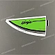 Autocollant graphique pour réservoir Kawasaki Ninja ZX-10R, côté droit, OEM 560751551