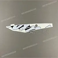 KAWASAKI Adesivo carena inferiore, lato destro, posteriore 56075-1588