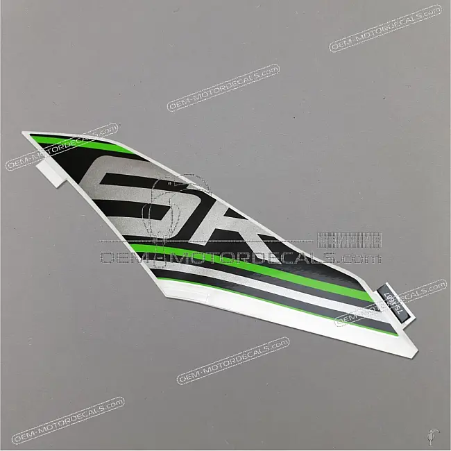 Kawasaki Ninja ZX-6R Adesivo carenatura a pinna, lato sinistro, OEM 560751687