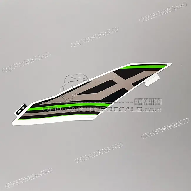 Kawasaki Ninja ZX-6R Adesivo Grafica Carenatura a Pinna Lato Destro OEM 56075-1688