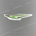 Pegatina de carenado lateral Ninja ZX-10R, lado izquierdo