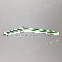 KAWASAKI Obere Verkleidung Aufkleber, rechte Seite 56075-2357