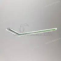 KAWASAKI Seitenverkleidungsaufkleber, rechte Seite 56075-2361