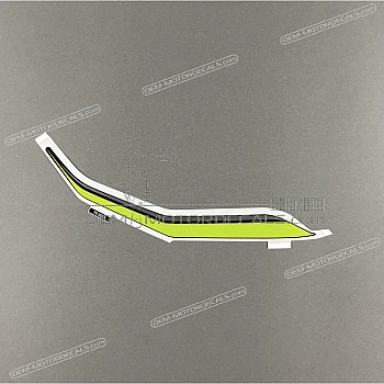 Naklejka na przednią owiewkę (czasza), prawa strona