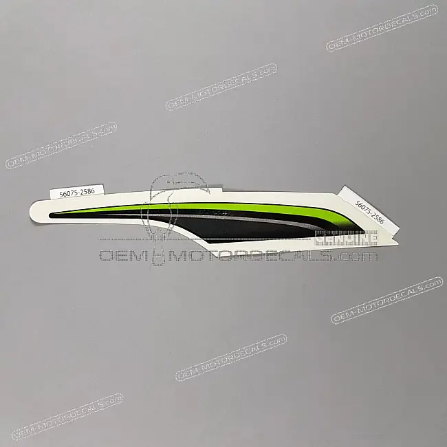 Genuine Kawasaki Z900 Shroud Pattern Decal for the Right Side Shroud OEM Part 560752586