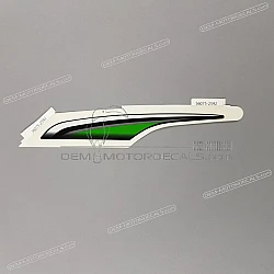 Side cowling decal, left side