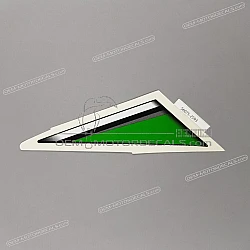Side cowling decal, left side