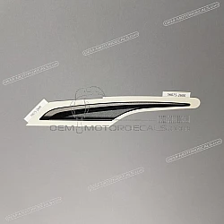 Side cowling decal, left side
